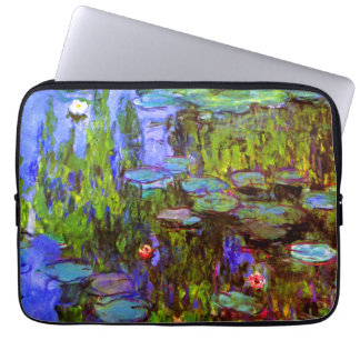 Water Lilies by Claude Monet Laptop Sleeve