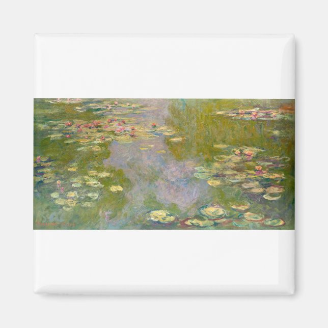 Water Lilies by Claude Monet Magnet (Front)
