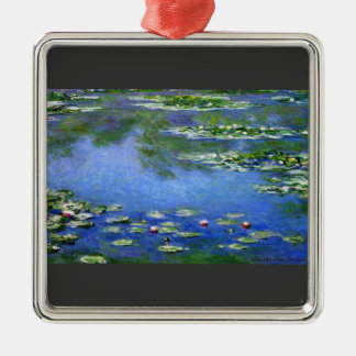 Water Lilies by Claude Monet Metal Tree Decoration