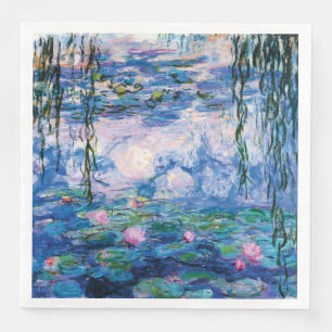 Water Lilies by Claude Monet Napkin