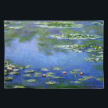 Water Lilies by Claude Monet Placemat<br><div class="desc">Water Lilies by Claude Monet. About Claude Monet Claude Monet was born on 14 November 1840 on the 5th floor of 45 rue Laffitte, in the 9th arrondissement of Paris. In June 1861, Monet joined the First Regiment of African Light Cavalry in Algeria for a seven-year commitment, but, two years...</div>