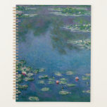 Water Lilies by Claude Monet Planner<br><div class="desc">A great tool for organisation for work or school. This planner features Claude Monet's Water Lilies on the outside. Water Lilies was originally painted in Oil on Canvas in France in 1906. This artwork is a part of his 3rd water-lily series.</div>