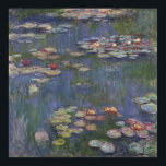 Water Lilies by Claude Monet Poster<br><div class="desc">Claude Monet - Water Lilies. Beautiful floral painting in beautiful colours by Claude Monet. High quality printed gifts,  prints,  phone cases and many other great gifts.</div>