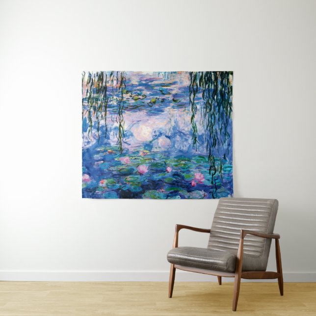 Water Lilies by Claude Monet Tapestry (In Situ (Horizontal))