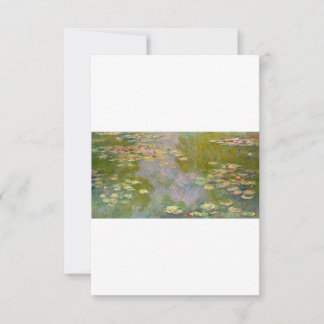 Water Lilies by Claude Monet Thank You Card
