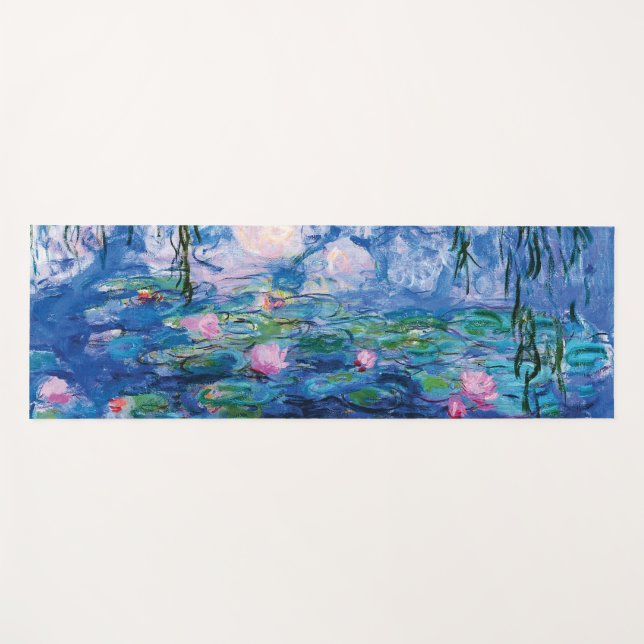 Water Lilies by Claude Monet Yoga Mat (Front (Horizontal))