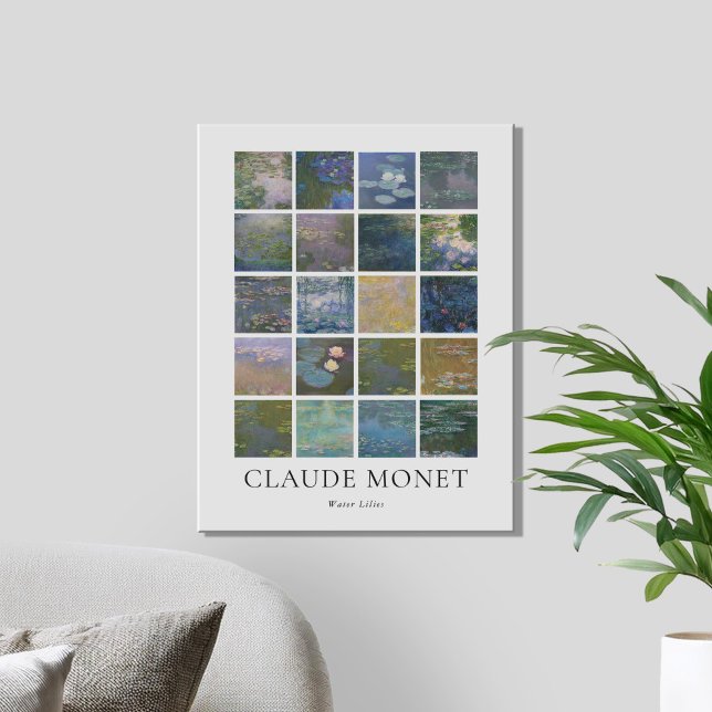 Water Lilies Claude Monet Canvas Print (Creator Uploaded)