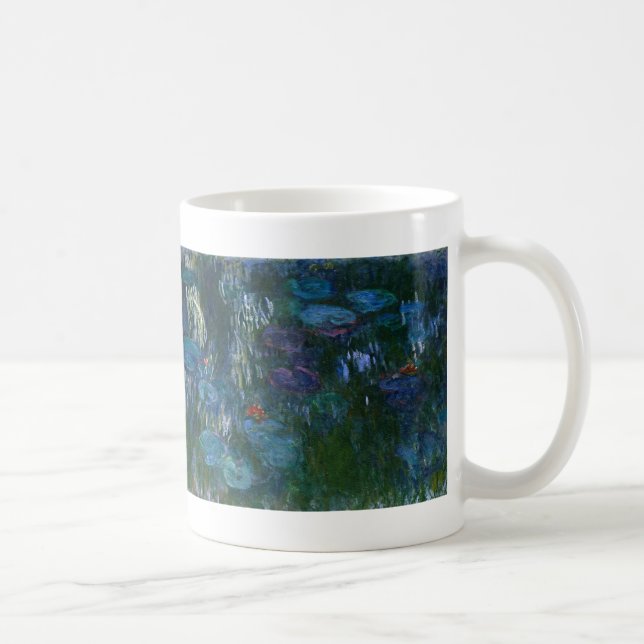 Water Lilies - Claude Monet Coffee Mug (Right)