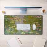 Water Lilies | Claude Monet | Desk Mat<br><div class="desc">Water Lilies is a 1919 painting Claude Monet.</div>