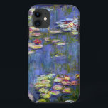Water Lilies Claude Monet Fine Art iPhone 11 Case<br><div class="desc">Water Lilies by French Impressionism artist Claude Monet,  1916 showing water lilies in a garden pond and the reflections of nature in the pond water.</div>