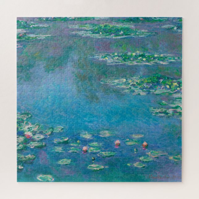 Water Lilies Claude Monet Jigsaw Puzzle (Horizontal)