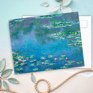 Water Lilies, Claude Monet  Postcard