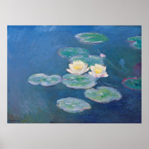 Water Lilies - Claude Monet Poster