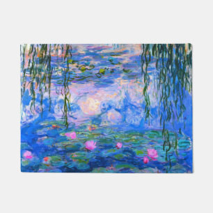 Water Lilies Claude Monet Restored Doormat