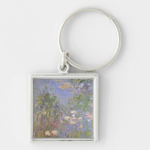 Water-Lilies, Cluster of Grass Key Ring