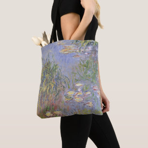 Water-Lilies, Cluster of Grass Tote Bag