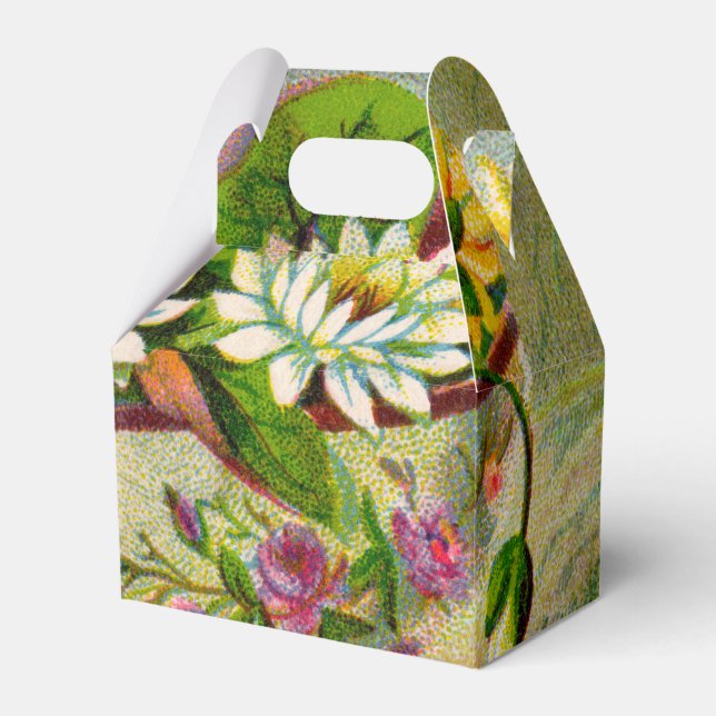 Water Lilies Favour Box (Front Side)