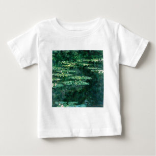 WATER LILIES IN GREEN POND by Claude Monet  Baby T-Shirt