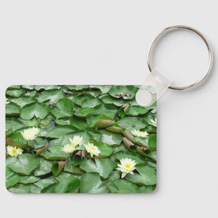 Water Lilies Key Ring