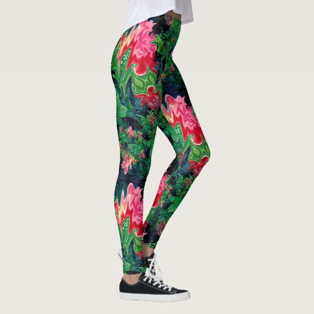 Water Lilies....... Leggings (Right)