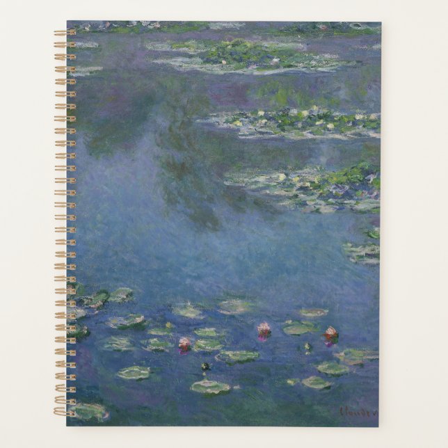 Water Lilies Monet 1906 Planner (Front)