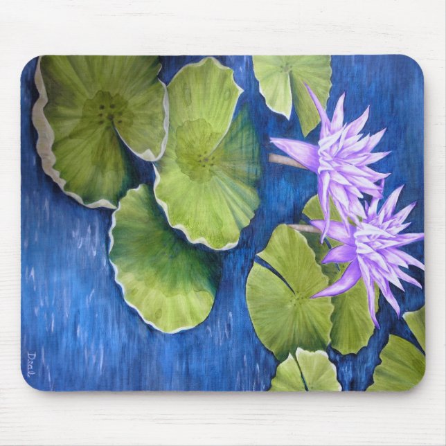 Water Lilies Mouse Mat (Front)