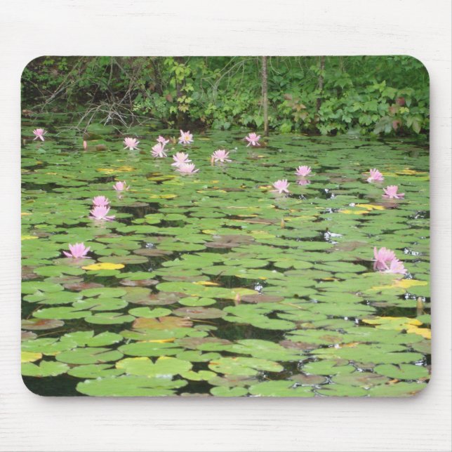 water lilies mouse mat (Front)