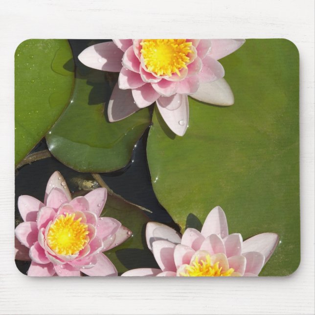 Water lilies mouse mat (Front)