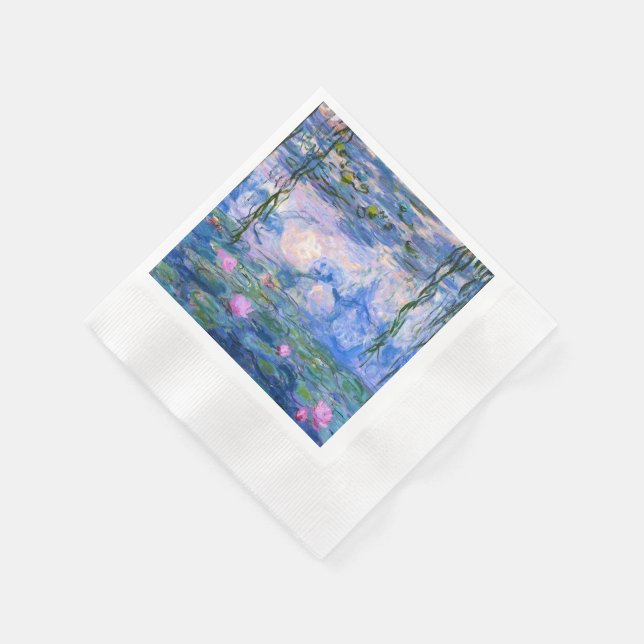 Water Lilies Napkin (Corner)