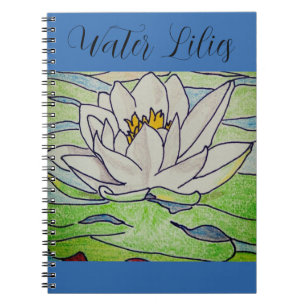 Water Lilies Notebook
