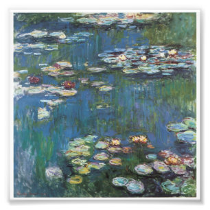Water lilies,one of many painting of claude Monet Photo Print