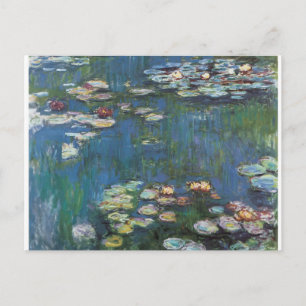 Water lilies,one of many painting of claude Monet Postcard