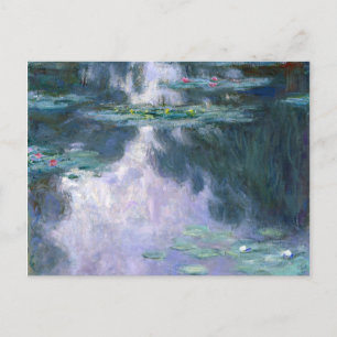 Water Lilies Series 1907 By Claude Monet Postcard