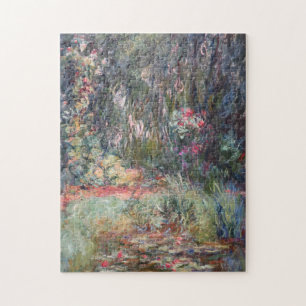 Water Lilies Series by Claude Monet, 1918 - 1919 Jigsaw Puzzle