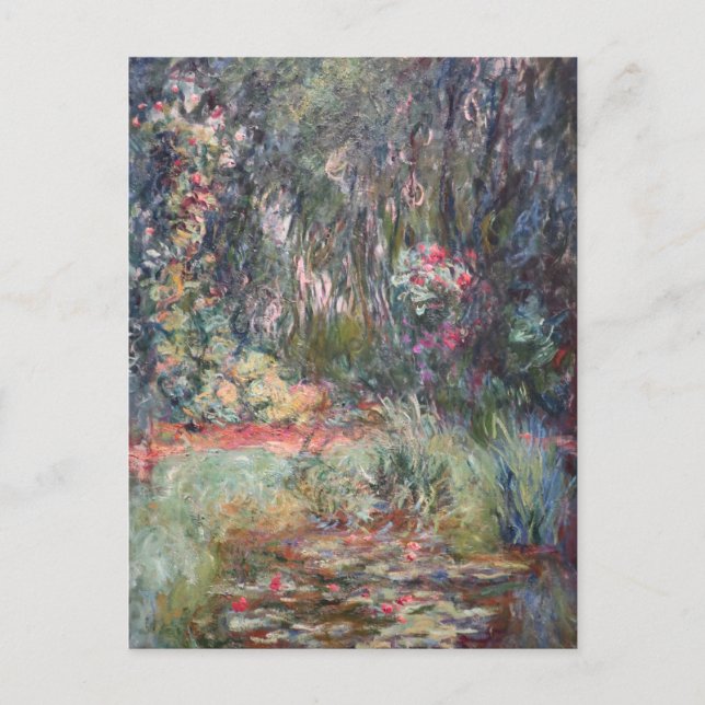 Water Lilies Series by Claude Monet Postcard (Front)