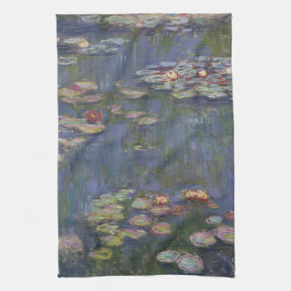 Water Lilies Tea Towel