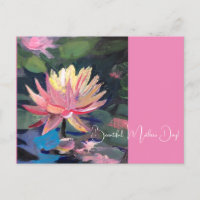 Water Lillie , pink flower