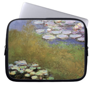 Water-Lillies: 1914-17 by Monet Laptop Sleeve