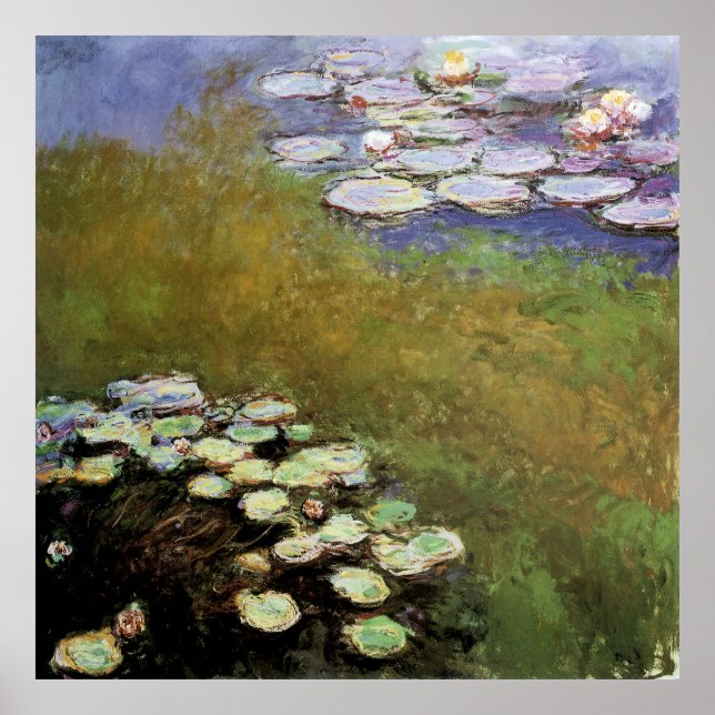Water-Lillies: 1914-17 by Monet Poster (Front)