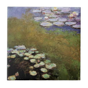 Water-Lillies: 1914-17 by Monet Tile