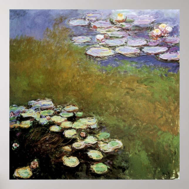 Water-Lillies, 1914-17 Poster (Front)