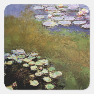 Water-Lillies, 1914-17 Square Sticker