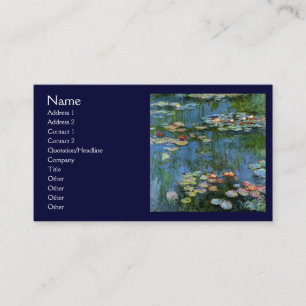 Water Lillies by Monet Business Card