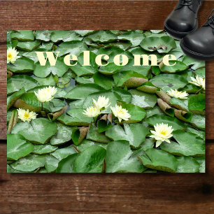 Water Lillies Doormat