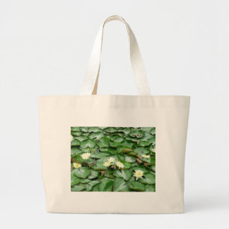Water Lillies Large Tote Bag