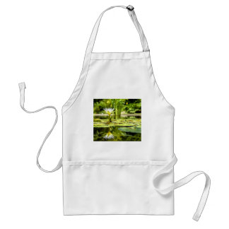 Water Lilly in Botanical Garden Standard Apron