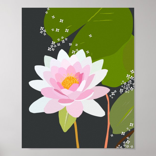 Water Lily 03 Poster (Front)