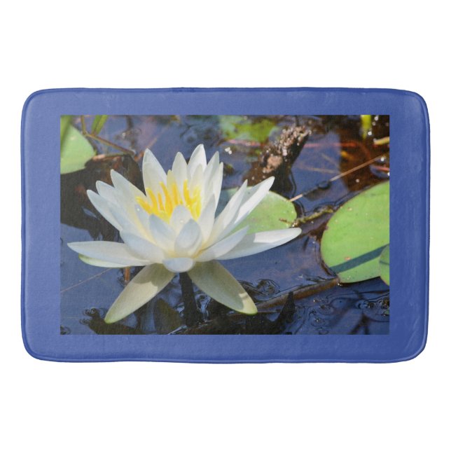 Water Lily Bath Mat (Front)