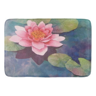 Water Lily Bath Mat