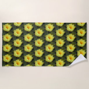 Water Lily Beach Towel